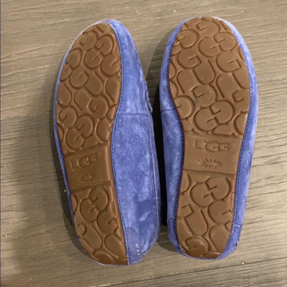 UGG Blue Slip-On Loafers - Picture 3 of 4